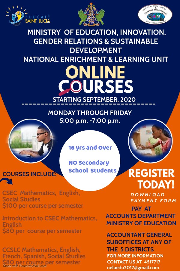 nelu courses flyer