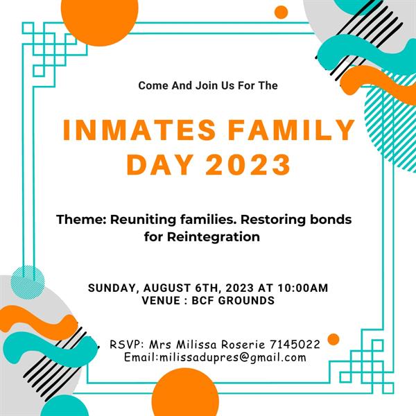 BCF marks successful Inmates Family Day Ministry of Education